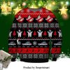 MSBY Black Jackals Haikyuu Anime Knitted Ugly Christmas Sweater