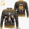 MSBY Black Jackals Volleyball Team Haikyuu Manga Anime Knitted Ugly Christmas Sweater