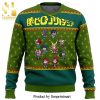 Nacht Faust Black Clover Manga Anime Knitted Ugly Christmas Sweater