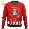 My Neighbor Totoro Anime Manga Knitted Ugly Christmas Sweater