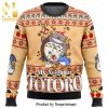 My Neighbor Totoro Christmas Premium Manga Anime Knitted Ugly Christmas Sweater