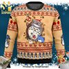 My Neighbor Totoro Friends Snowflake Premium Manga Anime Knitted Ugly Christmas Sweater