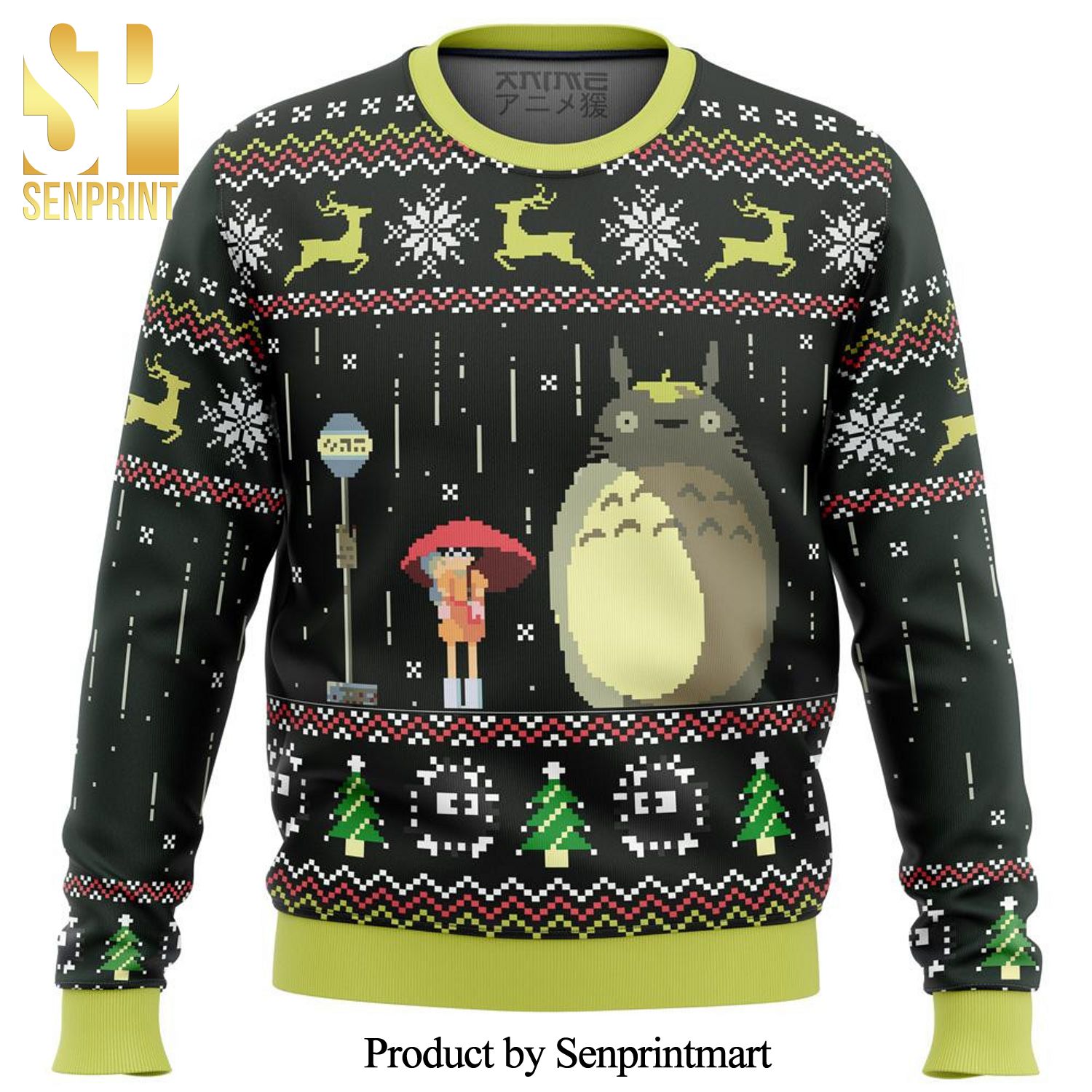 My Neighbor Totoro Studio Ghibli Premium Knitted Ugly Christmas Sweater