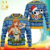 Namaste Stay 6 Feet Away Knitted Ugly Christmas Sweater