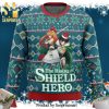 Naofumi Iwatani Raphtalia The Rising Of The Shield Hero Knitted Ugly Christmas Sweater