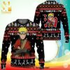 Naruto Sage Mode Akatsuki Cloud Knitted Ugly Christmas Sweater