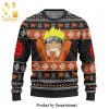 Naruto Uzumaki Knitted Ugly Christmas Sweater Custom Anime Xmas Gift