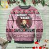 National Lampoon’s Christmas Vacation Griswold Family Knitted Ugly Christmas Sweater – Red