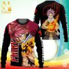 Natsu Dragneel Fairy Tail Silhouette Anime Knitted Ugly Christmas Sweater