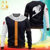 Natsu Dragneel Fired Up Fairy Tail Knitted Ugly Christmas Sweater