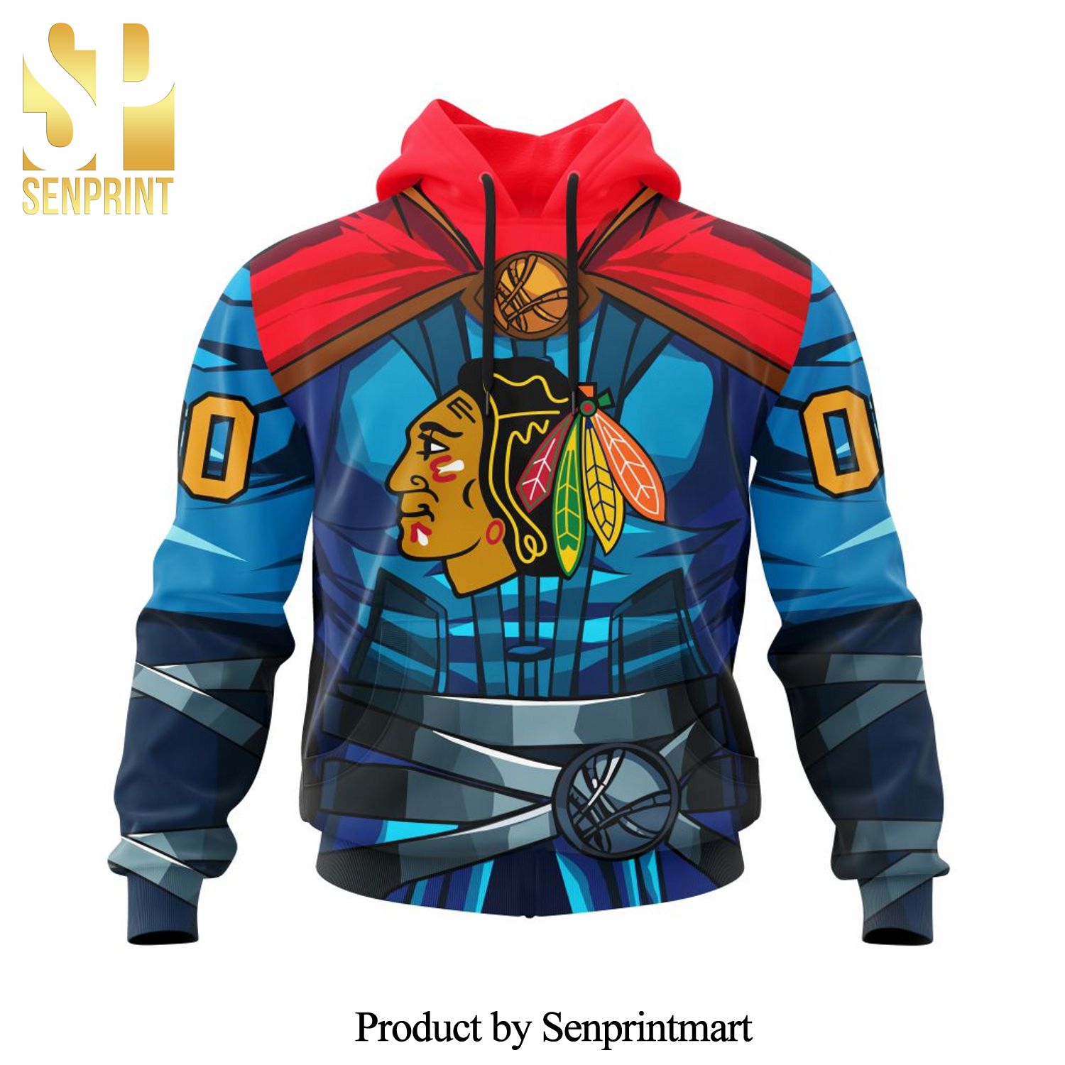 NHL Chicago BlackHawks X Doctor Strange Version For Father Day All Over Printed Shirt