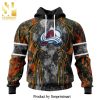 NHL Colorado Avalanche Version Halloween Concepts All Over Printed Shirt