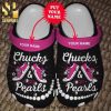 Custom Name Chucks And Pearls Full Printed Crocband Crocs