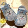 Custom Name Cute Shih Tzu Gift For Lover All Over Printed Crocs Crocband Adult Clogs