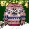 Natural Ice Beer Logo Wool Knitted Ugly Christmas Sweater