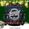 Natural Ice Beer Knitted Ugly Christmas Sweater