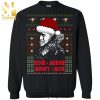 Naughty Nutcracker Get Crack In Knitted Ugly Christmas Sweater