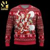 Neji Hyuga Naruto Shippuden Manga Anime Knitted Ugly Christmas Sweater