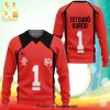 Nekoma High Haikyuu Anime Knitted Ugly Christmas Sweater