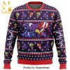 Nevermind That Shit Here Comes Mongo Knitted Ugly Christmas Sweater