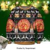 New Zealand Coat Of Arms Knitted Ugly Christmas Sweater