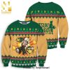 Nevermind That Shit Here Comes Mongo Knitted Ugly Christmas Sweater