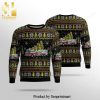 New Orleans Brewery Dixie Beer Logo Knitted Ugly Christmas Sweater