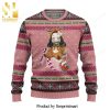 Nezuko Demon Slayer Anime Fighting Knitted Ugly Christmas Sweater