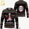 Nezuko Kamado Demon Slayer Manga Anime Knitted Ugly Christmas Sweater