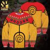 Nine Tailed Kurama Naruto Manga Anime Knitted Ugly Christmas Sweater