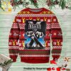 No Face Spirited Away Knitted Ugly Christmas Sweater