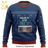 Nintendo Tree Knitted Ugly Christmas Sweater