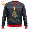 Nintendo Tree Premium Knitted Ugly Christmas Sweater