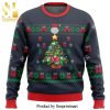 Nintendo Tree Knitted Ugly Christmas Sweater