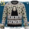 No Face Spirited Away Anime Knitted Ugly Christmas Sweater