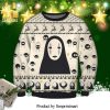 No Face And Susuwatari Spirited Away Anime Knitted Ugly Christmas Sweater