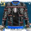 No Face Spirited Away Studio Ghibli Knitted Ugly Christmas Sweater