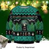 No Face Spirited Away Studio Ghibli Knitted Ugly Christmas Sweater