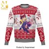 No Face Spirited Away Characters Studio Ghibli Knitted Ugly Christmas Sweater