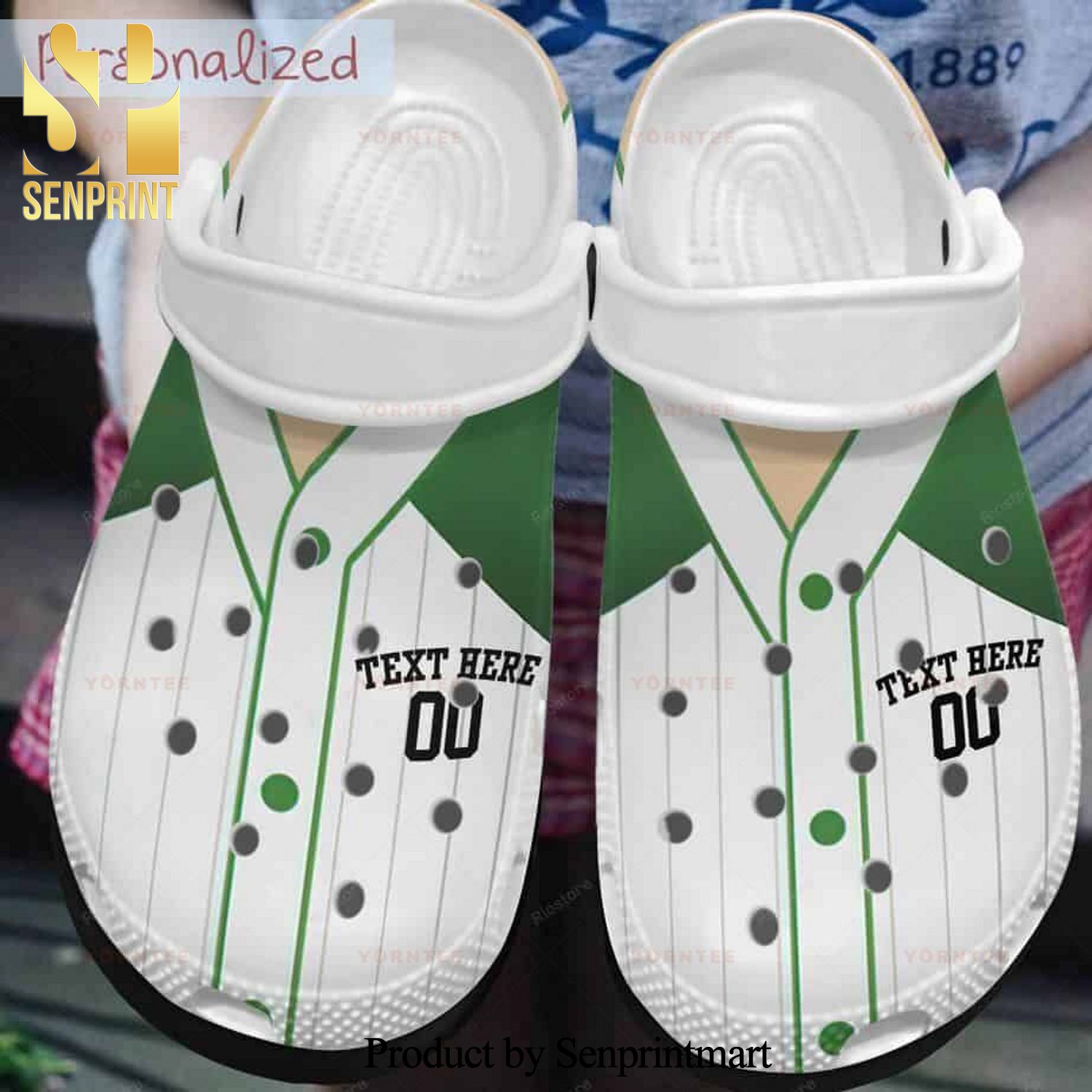 Custom Name Funny Batter-Uniform Baseball Gift For Lover Hypebeast Fashion Crocs Shoes