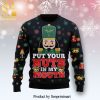 Notorious RBG Ruth Bader Ginsburg Knitted Ugly Christmas Sweater