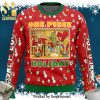 One Piece Flags Anime Knitted Ugly Christmas Sweater