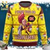 Open Season Knitted Ugly Christmas Sweater