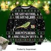 Ought To Say No No No Sir Knitted Ugly Christmas Sweater