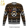 Overwatch Logo Game Knitted Ugly Christmas Sweater