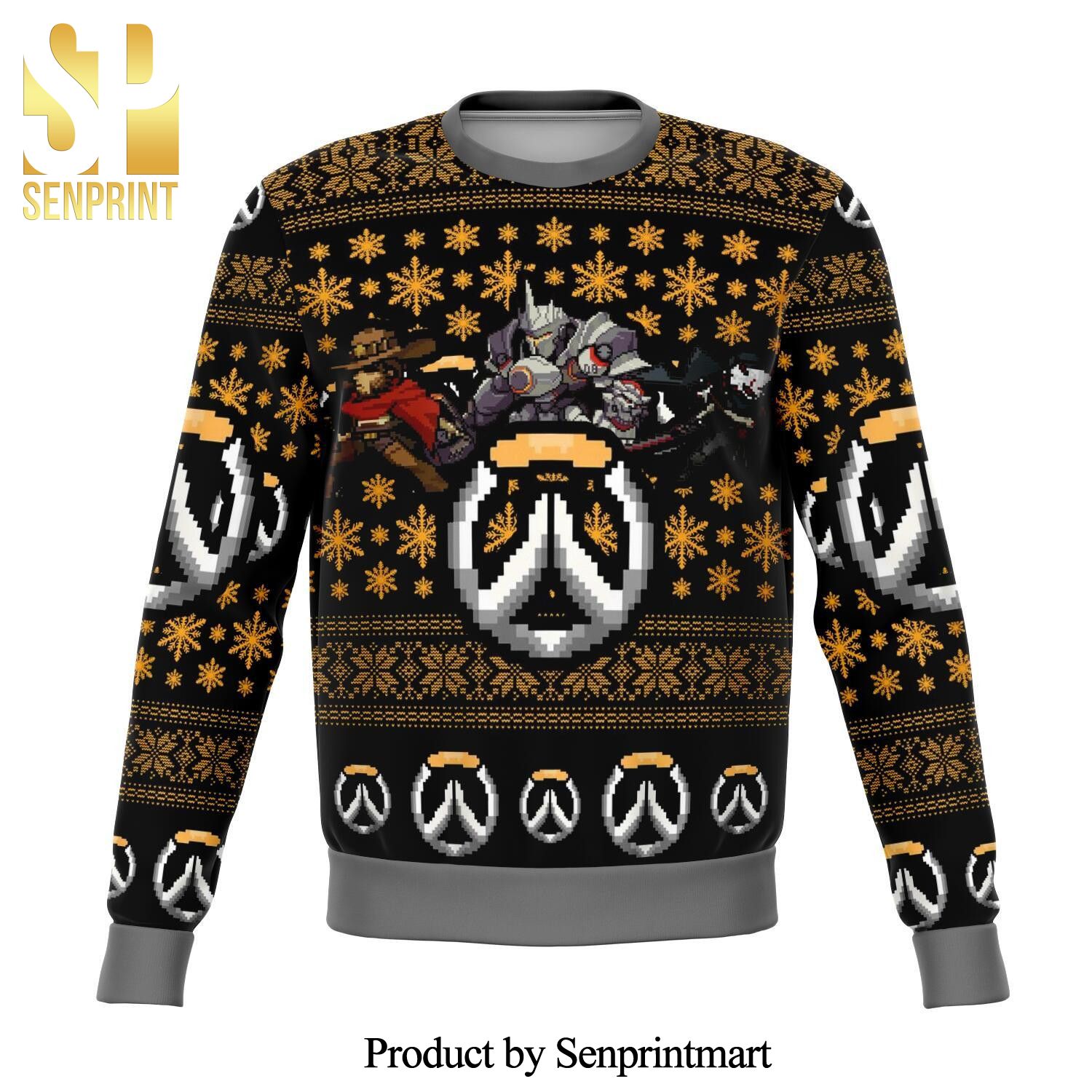 Overwatch Premium Knitted Ugly Christmas Sweater