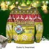 Pacifico Clara Beer Knitted Ugly Christmas Sweater