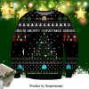 Patrick Bateman American Psycho Horror Movie Knitted Ugly Christmas Sweater