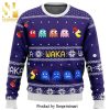 Pacman Waka Waka Premium Knitted Ugly Christmas Sweater