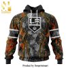 NHL Los Angeles Kings Version Halloween Concepts All Over Printed Shirt